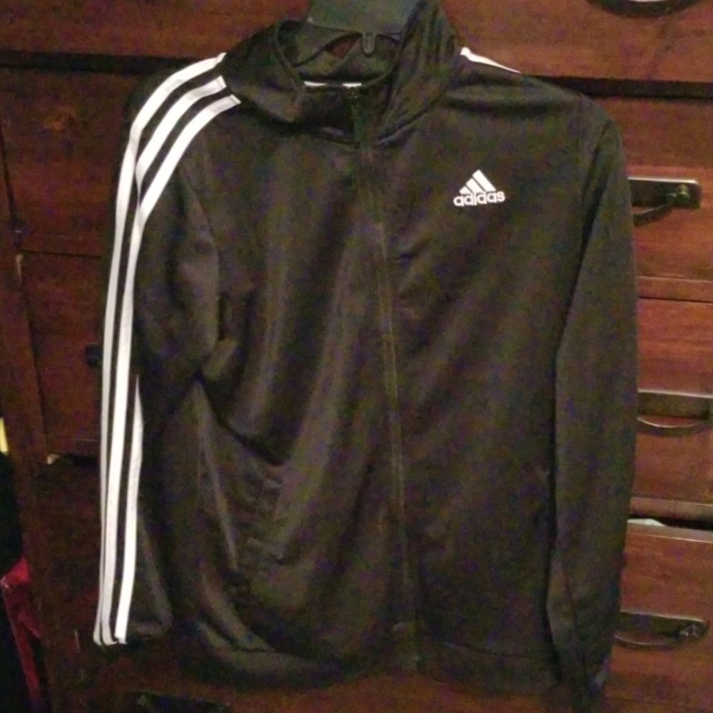 Black Adidas Track Jacket